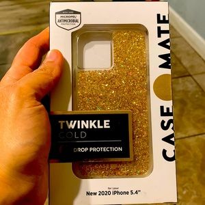 Case-Mate Twinkle Series Hard Case for Apple iPhone 12 Mini (5G) - Gold